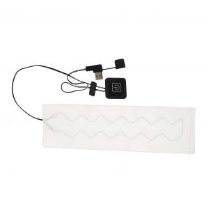 Chauffage portable Fever Leaf, sous-vetements chauffants portables, echarpe chauffante, chaussettes chauffantes, coussin chauffant en tissu - Neuf