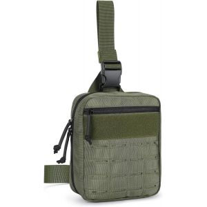 CAUC-Huntvp Sac de Jambe Militaire Sac de Cuisse Banane Tactique Sacoche de Jambe Sac Banane Multifonctionnel pour Moto Camping Voyage - Neuf