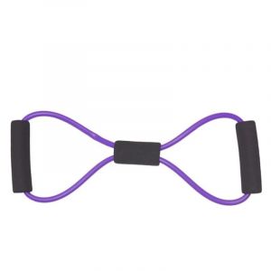 Figure 8 Bande De R&eacute;sistance S&ucirc;r Multifonctionnel L&eacute;ger Portable Durable Longue Dur&eacute;e Pour L'exercice Entra&icirc;nement Musculaire Violet - Neuf