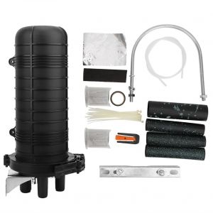 Boitier d'epissure de fibre optique de type vertical, boitier d'epissure de fibre etanche IP68, 96 cours - Neuf