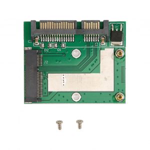 Carte adaptateur SSD MSaTa vers SaTa 2,5 pouces, convertisseur SSD Mini PCIe 6,0 Gbit/s, carte adaptateur SaTa3 - Neuf