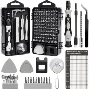 TIANYI-135 en 1Kit d'outils de mécanique de précision, mini tournevis, kit d'outils de réparation de téléphone portable pour iPhone PC ordinateur portable tablette Xbox jouets montres - Neuf