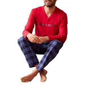 Pyjama Dodo Homewear Rev Rouge - Neuf