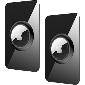 LETNERNY-Airtag &iquest; Porte-Cartes Airtag Fin En Silicone Pour Apple Airtag &iquest; Porte-Cartes Air Tag Ultra Fin Pour Sacs &Agrave; Main, Sac &Agrave; Dos, Pochette, Dragonne Et Pochette - Neuf