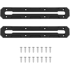 Letnerny-Lot De 2 Rails D'extension Multifonctionnels En Plastique Pour Cano&euml; &Agrave; Profil Bas De 10,4 Pouces, Support De Montage Pour Kayak, Canot, Bateau Gonflable, Accessoires - Neuf
