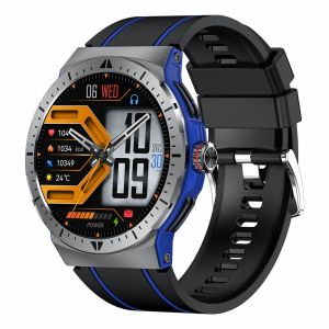 Montre Connect&eacute;e Sport &Eacute;tanche Ip68 Appels Bluetooth Notifications Sant&eacute; Bleu Yonis - Neuf