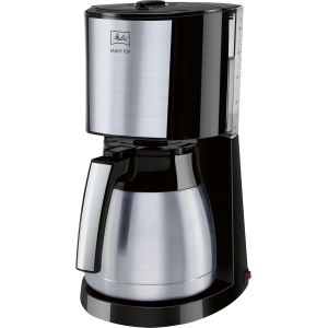 ChenQuanSarl-Cafetière À Filtre Enjoy Top Therm Noir/Acier Brossé, Avec Verseuse Isotherme En Acier Inoxydable Et Sélecteur DIntensité, Capacité 1O-15 Tasses, Modèle 1017-08 - Neuf