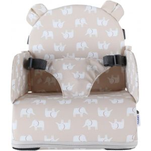 Rehausseur Bleu B&eacute;b&eacute; De 9 Mois &Agrave; 3 Ans Chaise Enfant Avec Dossier Et Coussin- L&eacute;ger, Pliable Et Nomade - Harnais, S&eacute;curit&eacute; - Imperm&eacute;able, D&eacute;houssable Et Lavable - Max 13 Kg - Id&eacute;al Voyage - Neuf