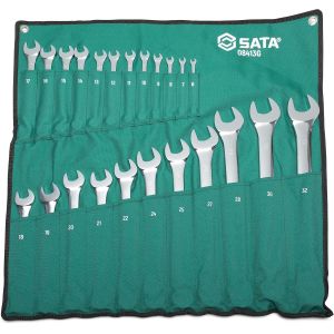 Lot De 23 Cl&eacute;s Mixtes &Agrave; 12 Points | Tailles M&eacute;triques 6 Mm &iquest; 32 Mm | Chargement En Coin | St08413G - Neuf