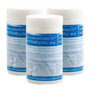 Pastilles de Chlore pour Piscine(20g) 12 x 1kg, BAYZID®, Chlore Multifonction 5 en 1 - Traitement Complet et Écologique - Neuf