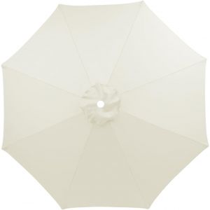 Auvent De Remplacement Pour Parasol 3.5m/3.0m/2.8m/2.7m/2.5m/2.3m/2m 6/8 Baleines,Toile De Parasol Déporté Remplacement Pour Cour,Jardin,Plage,Protection Uv.[F213] - Neuf