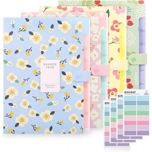 Trieur A4 Extensible Avec 8 Compartiments Organiseur Document Imperm&eacute;able, Souple, Et L&eacute;g&egrave;re, Trieur &Agrave; Soufflet,Rose - Neuf