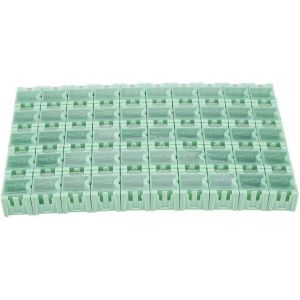 50Pcs Composants Boîte De Rangement Smt Smd Boîte De Rangement Composants Électroniques Mini Boîtier De Rangement Rangement Composant Electronique - Neuf