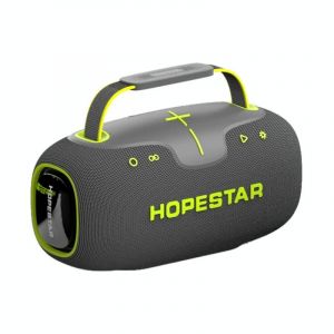 Enceinte Waterproof Bluetooth Portable 40W Pour Fêtes Extérieures IPX5 Gris YONIS - Neuf
