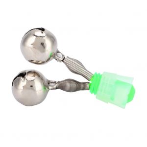 Cloche D'alarme A Double Cloche En Acier Inoxydable De 18 Mm Pour Canne A Peche En Mer - Neuf