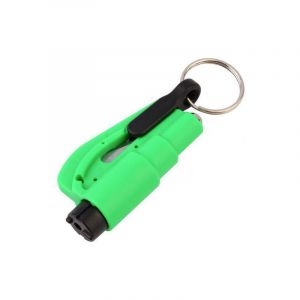 (Verde) Caja De Llaves De Seguridad, Trituradora De Vidrio, Cortador De Cinturón De Seguridad, Automóvil Conveniente Y Rápido - Neuf