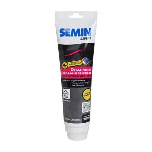 Colle pour Stickers ,Frises et Raccords Papiers Peints,Tube de 250 g - Neuf