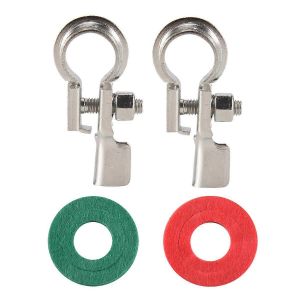 1 paire de bornes de batterie connecteurs pinces kit de bornes en cuivre 17mm - Neuf