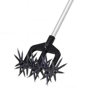 Motoculteur manuel, noir, plastique, 23,5 x 13,5 x 26,5 cm, 450 g, motoculteur a main - Neuf