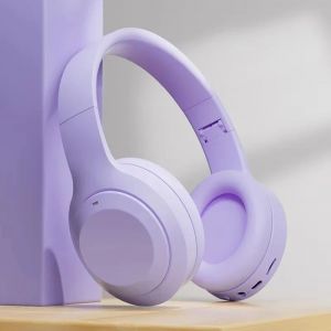 M5 casque sans fil Bluetooth5.3 HiFi st&eacute;r&eacute;o &eacute;couteurs suppression du bruit bandeau de jeu pliable avec micro &eacute;couteurs - Neuf