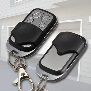 2pcs Télécommande Universelle Portail Garage Alarme à Porte-clé---Timesquare - Neuf