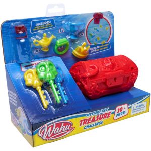 Eryi-- Mystery Key Treasure Challenge - Jeu D'eau Pour Enfants Dès 5 Ans - Jeu D'exploration Sous-Marine - Trouvez La Clé Pour Découvrir Le Trésor - 1 À 4 Joueurs - Parfait Jeu Plein Air Ou Piscine - Neuf