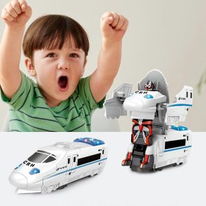 Jouets LED Lumi&egrave;re Mod&egrave;le de Voiture Jouets Bump And Go Camion D&eacute;formation Conduite Automatique &Eacute;vitement d'obstacles No&euml;l Dr&ocirc;les Cadeaux - Neuf