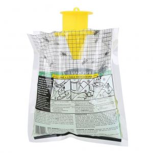 HJLIAN Lot de 5 pieges a mouches jetables non toxiques a suspendre pour l'exterieur - Neuf