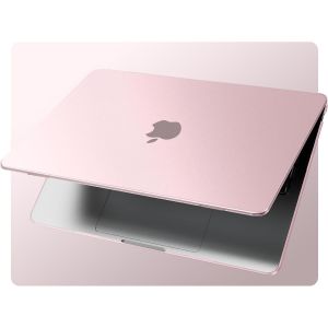 KALANKA-Coque Compatible avec MacBook Air 13 Pouces M4 M3 M2 2025 2024 2022: Liquid Retina 13,6"" A3240 A3113 A2681 Mac Book Air Protection &Eacute;tui Rigide Moins de Traces de Doigts - Rose Mat - Neuf
