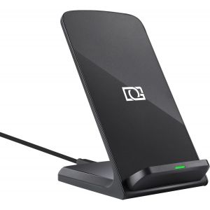 JGD-Station de charge sans fil pour Google Pixel 8 | 8 Pro | Fold | 7 | 7 Pro | 7a | 6 Pro | 5 | 4 XL | 3 XL | Buds Pro, support de t&eacute;l&eacute;phone sans fil rapide certifi&eacute; 10 W (noir) - Neuf