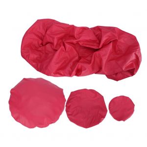 Housse De Protection Pour Fauteuil Dentaire, Impermeable, En Pu, Sans Lavage, 4 Pieces (M, Rose Rouge) - Neuf