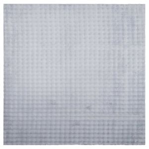 Vidaxl Tapis De Surface Carr&eacute; Gris 120 X 120 Cm - Neuf