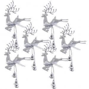 F&ecirc;te de No&euml;l en forme de Cloche Pendaison de D&eacute;coration 30Pcs Pour les Familles Et les Enfants, Facile &Agrave; Accrocher - Neuf