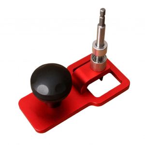 Gabarit De Per&ccedil;age Parfait &iquest; Localisateur De Trous Verticaux Pour Le Travail Du Bois De Pr&eacute;cision, Diam&egrave;tre 19 Mm, Accessoire Pour Outils &Eacute;lectriques Pour L'assemblage De Meubles - Neuf
