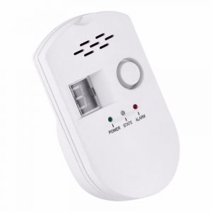 GPL/Gaz Naturel/Gaz de Houille Détecteur de Fuite, Plug-in Capteur du Moniteur avec Alarme Sonore et Affichage Numérique de LED, les Combustibles, le Méthane, le Propane, le Butane Gaz Alarme - Neuf