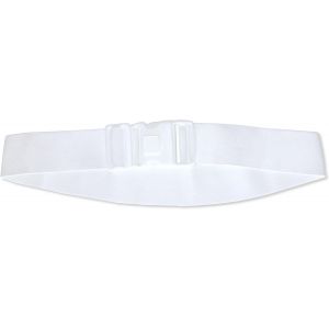 KALANKA-Ceinture Ihram pour Hadj & Omra, Ceinture blanche &eacute;lastique invisible avec boucle plate, taille ajustable pour hommes et enfants - Neuf