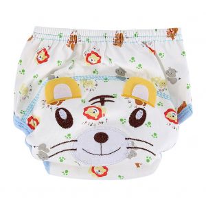 1 Couche Lavable En Coton Impermeable Et Reutilisable Pour Bebe (Tigre) - Neuf