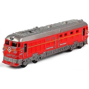 Mini train à grande vitesse avec son et lumière - Jouet classique pour tout-petits de 3, 4, 5, 6, 7 ans, cadeau idéal pour les fêtes, les anniversaires ou Noël - Neuf