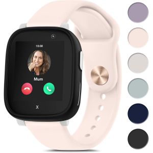 Kal-Bracelet Pour Enfant Compatible Avec Xplora X6 Play Pour Filles Et Garçons - Bracelet En Silicone Souple Sûr - Étanche - Bracelet De Rechange Pour Montre Xplora X6 - Neuf