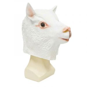 Mouton Halloween Masque de T&ecirc;te Masque Latex Masque D'animal Nouveaut&eacute; Costume - Neuf