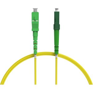 C&acirc;ble &agrave; fibre optique OS2 LC/APC vers SC/APC (2 m)|Simplex Singlemode FTTH fibre optique LC/SC - Neuf