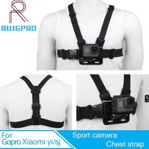 Ruigpro harnais r&eacute;glable sangle de poitrine support pour Gopro Hero 8 7 6 5 4 Session SJCAM SJ4000 Xiaomi Yi 4K h9 Go Pro 8 7 accessoire - Neuf