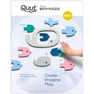 MDY-- Puzzle de Bain Baleines u2013 Jouets de Bain bébé à partir de 10 Mois u2013 Jeux de Bain Bébé - Stimule la motricité et l'imagination - Neuf