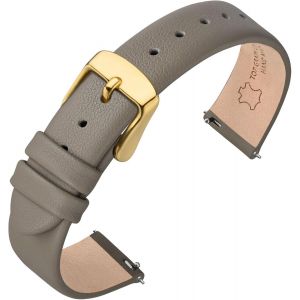 Bracelet De Montre En Cuir V&eacute;ritable Pour Homme Femme, D&eacute;gagement Rapide, Bande De Remplacement 12mm 13mm 14mm 16mm 18mm 20mm 22mm - Neuf