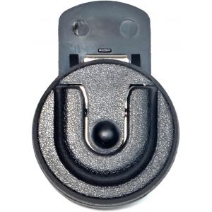 Support De Micro Radio Cb, Clip De Microphone Radio Mobile, Clip De Ceinture Pour Motorola Baofeng Kenwood Midland Cb Ham Amateur Pmr Radio Mobile Avec Clip Arri&egrave;re Pour Chemises Uniformes - Neuf