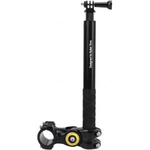 Tuyau De Serrage De Cam&eacute;ra De Guidon De V&eacute;lo,Support De Cam&eacute;ra De V&eacute;lo,Support De Barre De Protection De Moto De Montage De Support De Cam&eacute;ra Avec Perche &Agrave; Selfie - Neuf