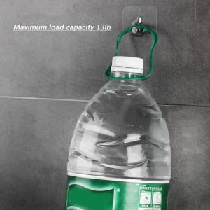 18Pcs Accroche Tableau Sans Percer, Crochet pour Cadre Photo, Crochet Adhesif Mural Transparent, Fixation Cadre Adhesif Sans Trou - Neuf