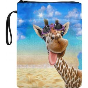Motif Girafe - Amoureux Des Livres - Étuis De Protection Pour Livres - Sacs De Poche, Fourre-Tout Et Étuis Pour Tablettes - Neuf