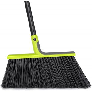 NouvelHorizonstore-Balai Exterieur Terrasse, Hauteur 143 cm &agrave; Poils Souples, Brosse Angulaire Commercial pour balayer Patios Jardin Porche Terrasse Magasin Restaurant Garage Maison Hall d&iquest;entr&eacute;e (Ver - Neuf