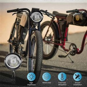 180 Lumen Lumineux R&eacute;tro V&eacute;lo/V&eacute;lo/Cyclisme Tricycle Lumi&egrave;re Led Phare Lampe De S&eacute;curit&eacute; - Neuf